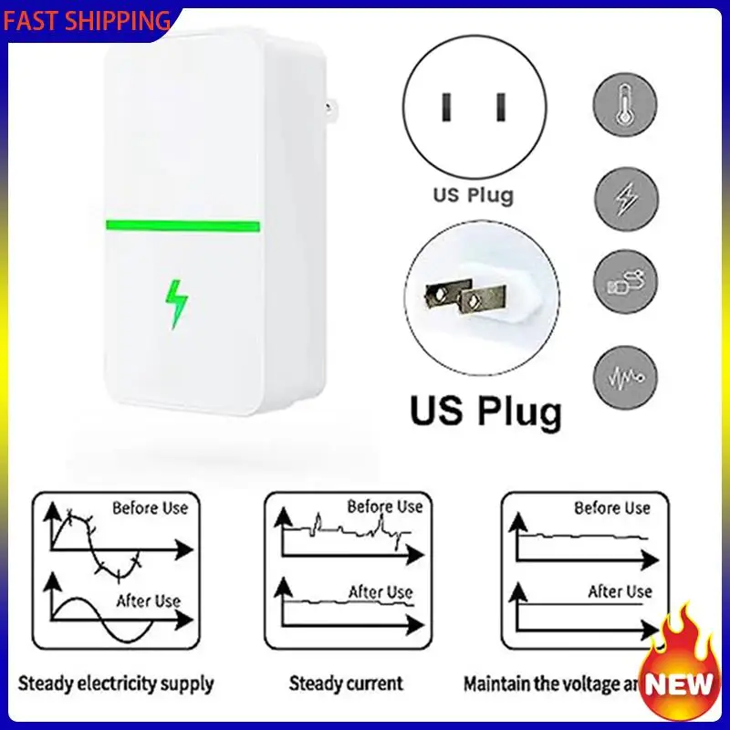 

Специальное энергосберегающее устройство Stopwatt, энергосбережение Stopwatt, энергосбережение Stop Watt, энергосбережение Stop Watt (20 шт.) Вилка стандарта США