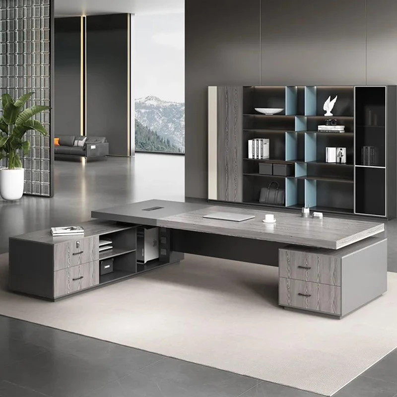 طاولة كمبيوتر حرفية، مكتب تنفيذي، سطح المكتب، الكتابة، المكتب المنزلي، عرض Qimink، استقبال بجانب السرير، أثاث الفندق Tavolino #5