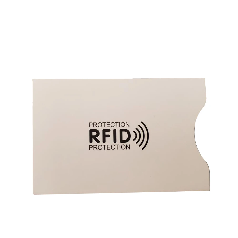 20Pcs Anti Theft for RFID Credit Card Protector Blocking Cardholder Sleeve Skin Case Covers Protection Bank Card Case New Casual