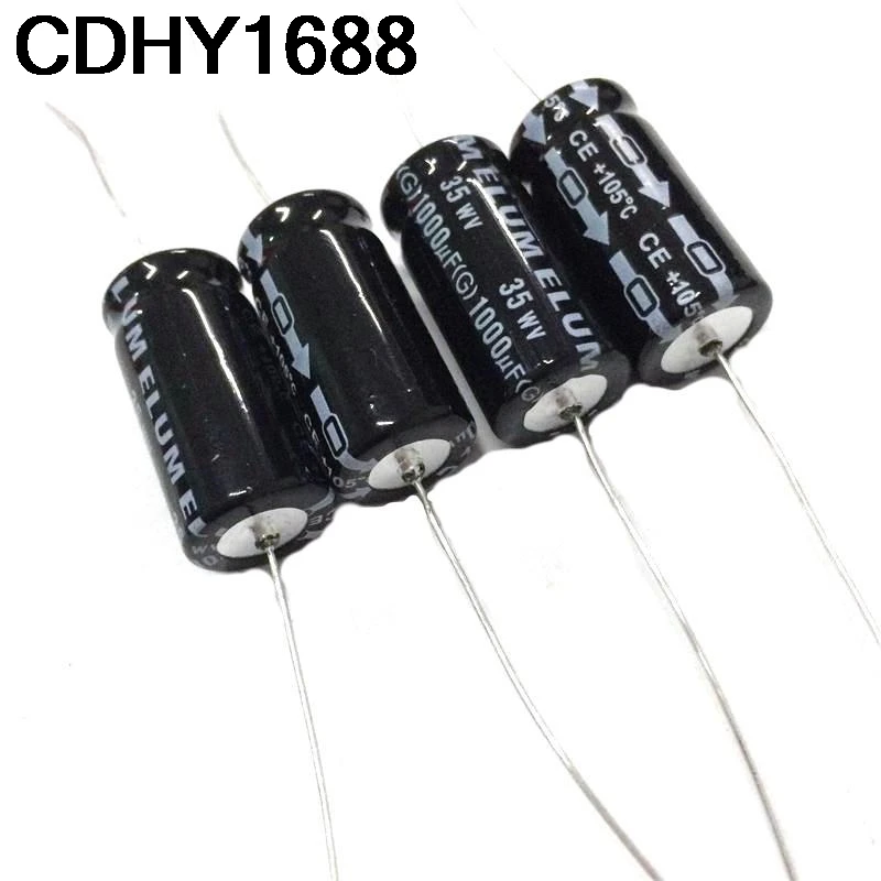 10 ชิ้น ตัวเก็บประจุอิเล็กโทรไลต์อะลูมิเนียมแบบแกนแนวนอน รุ่น SA ของแท้ 25V 1000uf 35v  35V 1000uf 25V 13X26mm