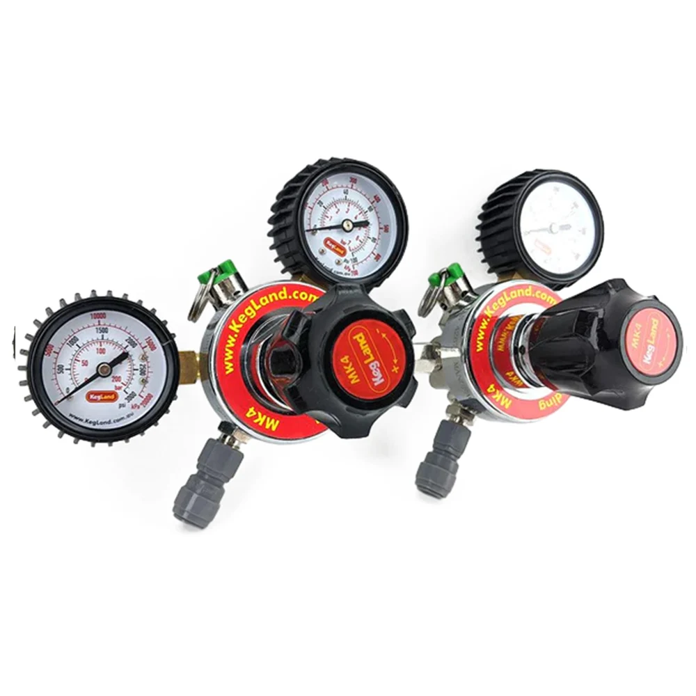 KegLand Dual Pressure MK4 Regulator- Type 30 CGA320