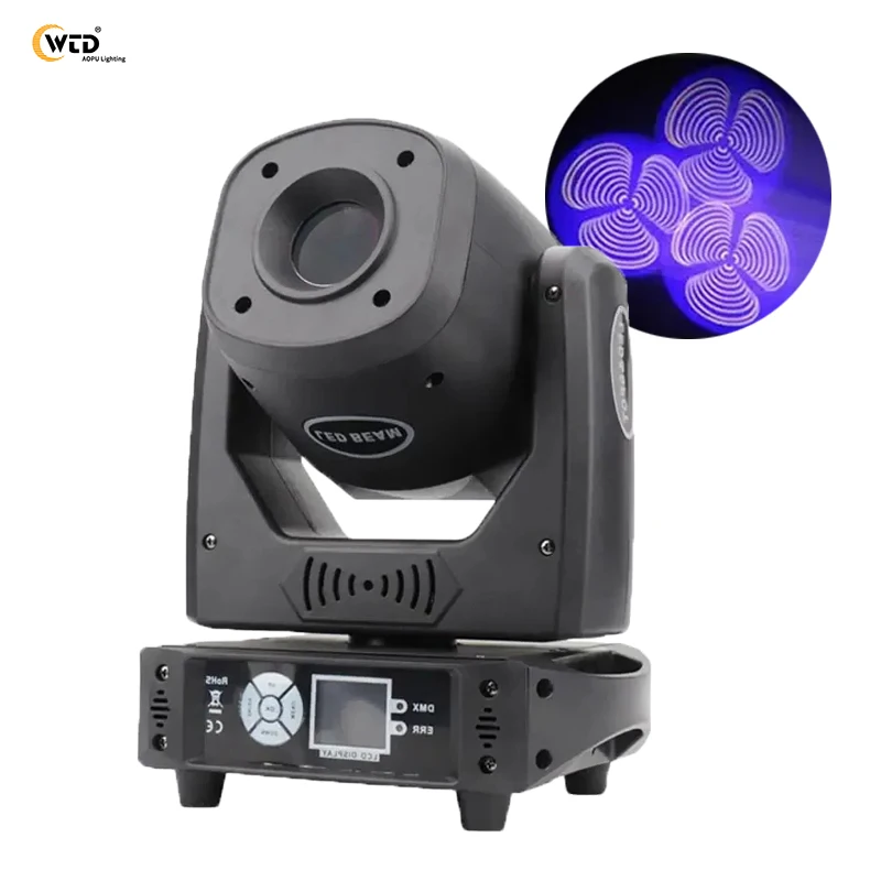 

AOPU Dmx Control 100w 5 Prism Gobo Spot Moving Head Stage Light for Night Club Concert