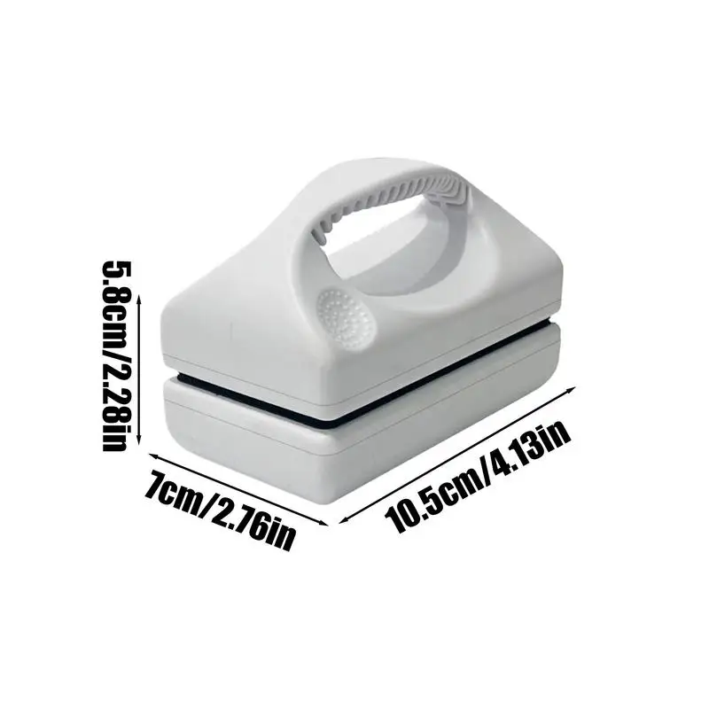 حوض السمك فرشاة مغناطيسية قوية المغناطيسي خزان الطحالب مزيل العائمة حوض السمك الغسيل تنظيف أداة للبقع مقياس صعب إلى