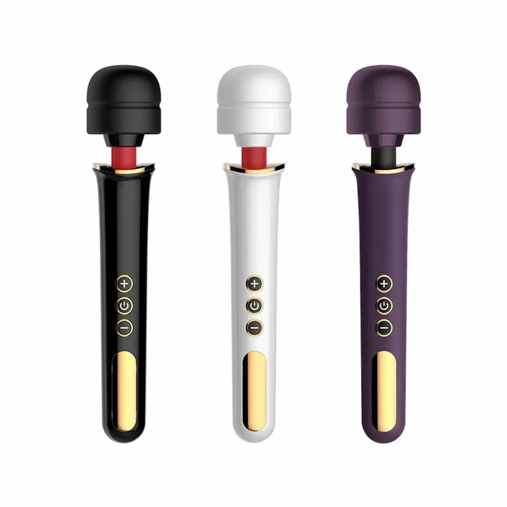 Huge Magic Handheld Massager Wand Clitoris Stimulation for Women Big Size AV Stick 10 Speed Vibrator Foreplay Adult Toy