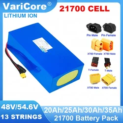 VariCore 48V 20ah 25ah 30Ah 21700 13strings Lithium ion battery 54.6v with BMS Protection