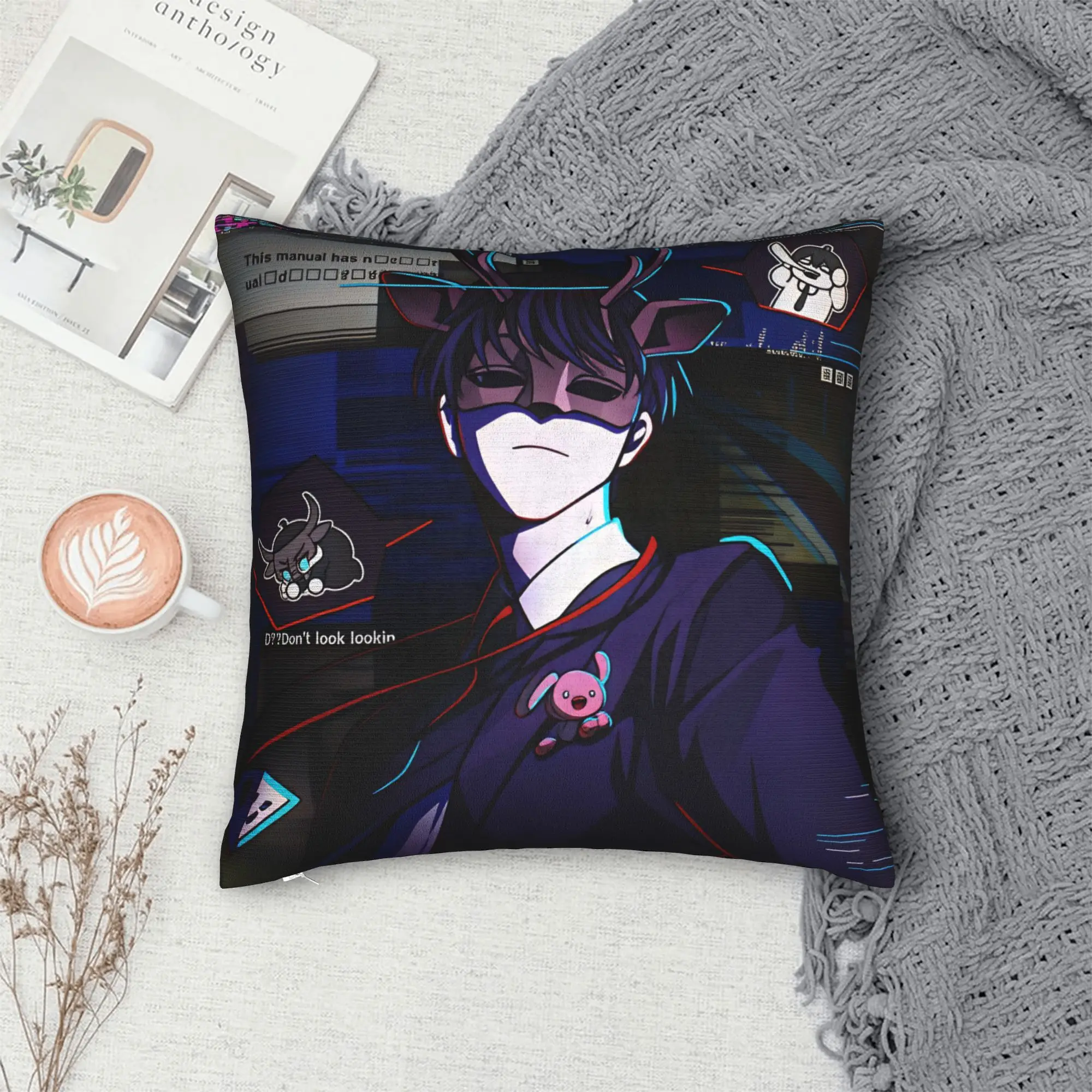 K-Kim S-Soleum Novel GSGW Pillow Cover  Custom Cushion Cover Funny Pillow Case For Couch Sofa Bedroom