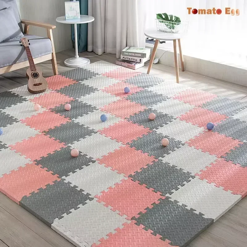 

Children's Play Carpet Sports Soft Non-slip Sports Fitness Mat Bedroom Kids Room Activity Mat Soft Carpet Anti-slip Floor Mats