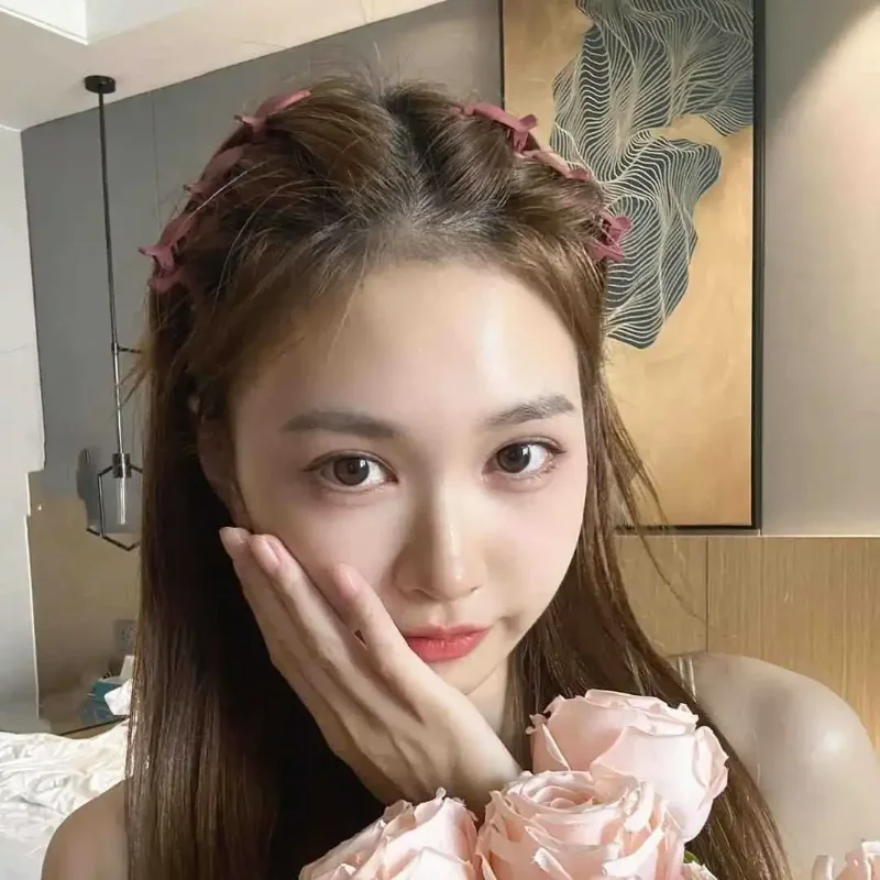 مشط شعر نسائي بطبقة مزدوجة على طراز الأميرة، مشبك شعر بشراشيب جانبي، لون نقي، إكسسوارات شعر للفتيات الكسول بلونين #2