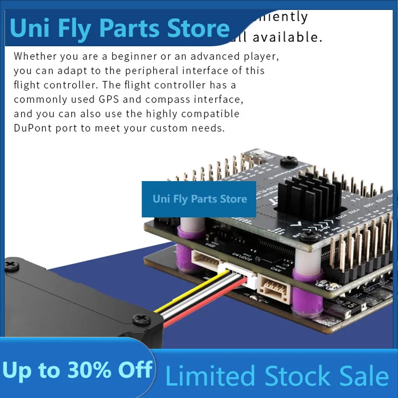 UniFlyAET H743 Flight Controller H743-Basic FC Support INAV PX4 RC FPV Fixed Wing DIY Parts