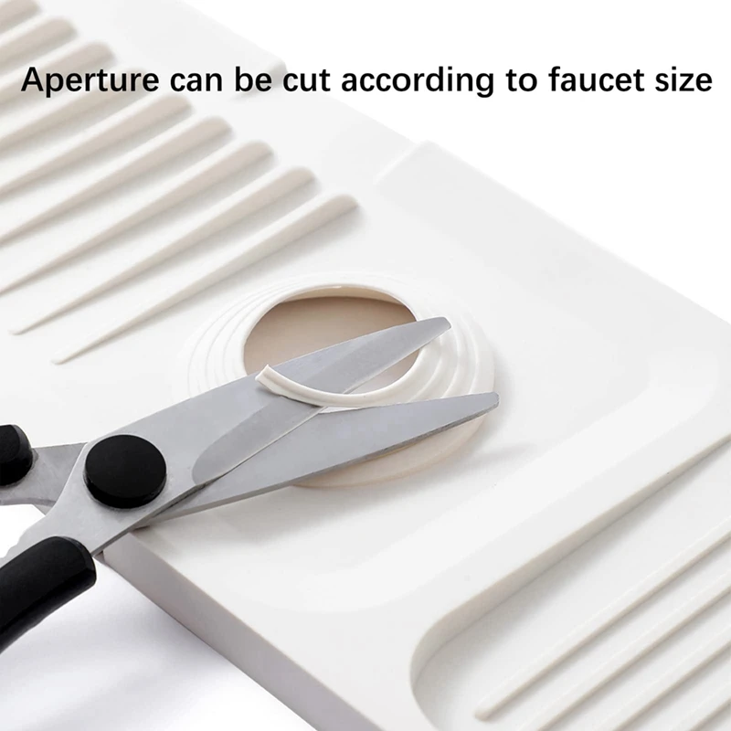 سيليكون صنبور حصيرة للمطبخ ، سبلاش الحرس ، الماسك بالتنقيط ، صينية للحمام عداد ، مقبض