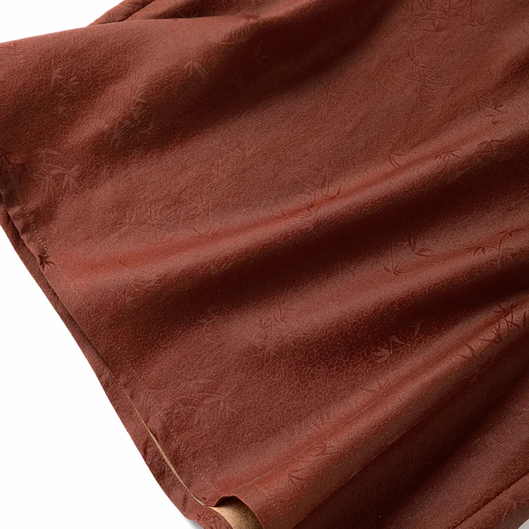 Women's Casual New 100% Natural Mulberry Silk Jacquard Red Cloud Yarn Breathable and Cool Round Neck Sleeveless Vest