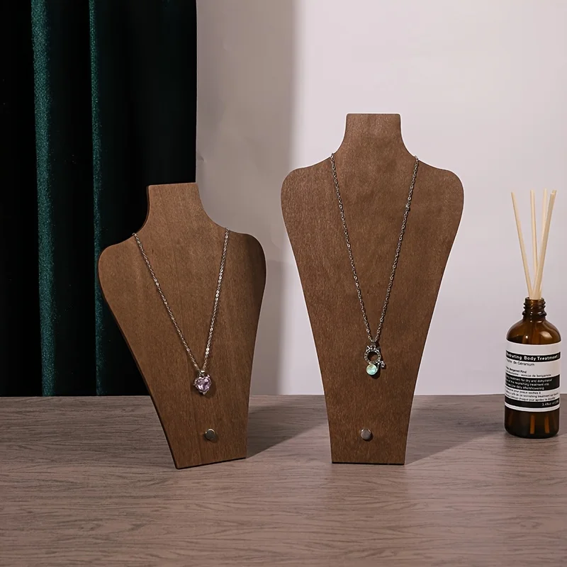 1pc Vintage Vase Shaped Jewelry Stand, Necklace Pendant Display Holder, Shooting Prop - view 4