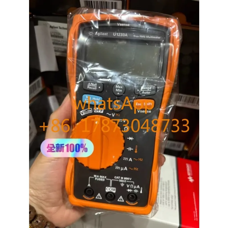 

New U1233A digital multimeter 600V/10A handheld 3.5-bit resolution