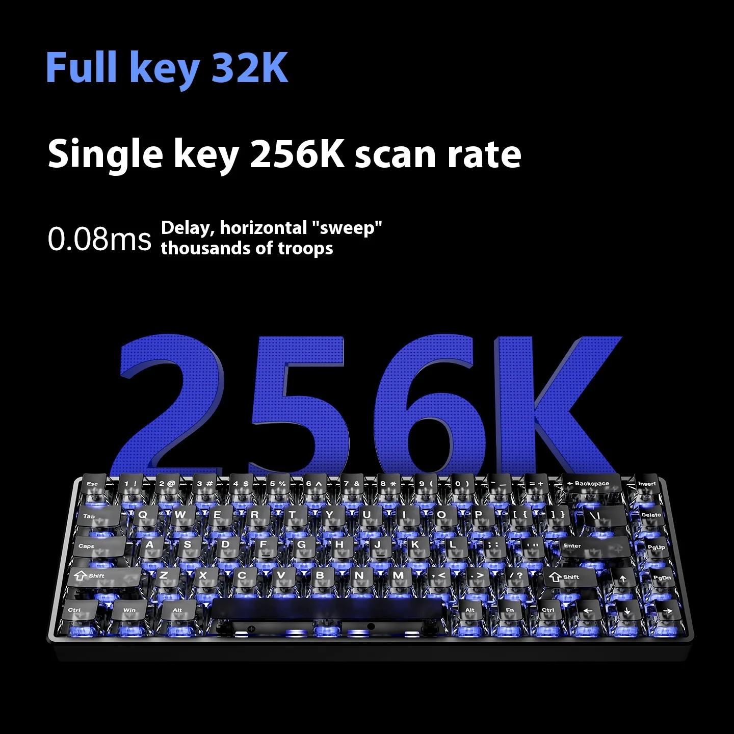 ATK68 V3 HE Tastiera da gioco RT Precisione passo 0,001 mm 8 KHZ Frequenza di polling 256 Velocità di scansione FPS Trigger rapido MT TGL SOCD DKS RGB