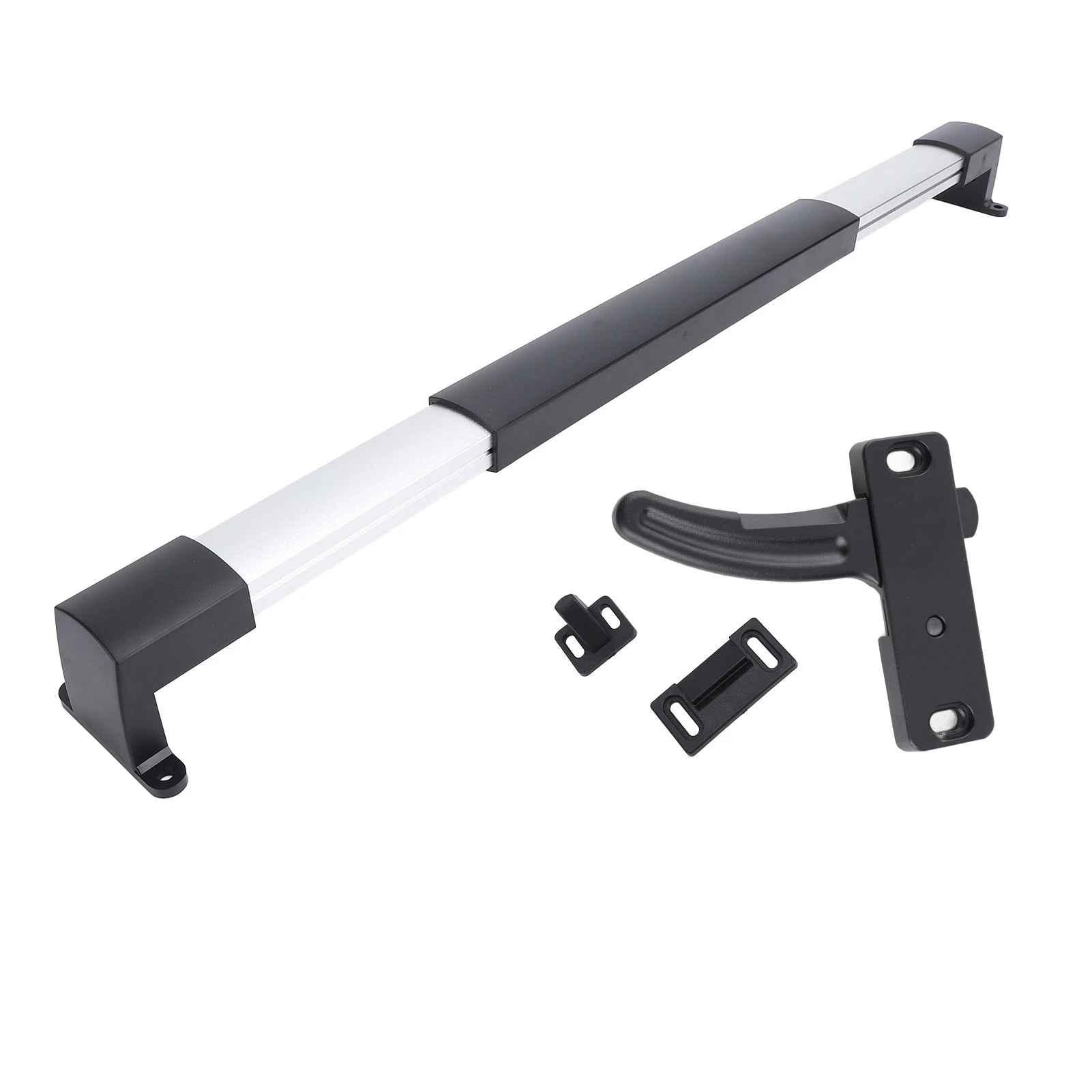 

20 шт., дверная защелка для автофургона, черный металлический экран, дверная ручка, сменный комплект для кемпинга, автомобиля, дома на колесах, дорожного прицепа