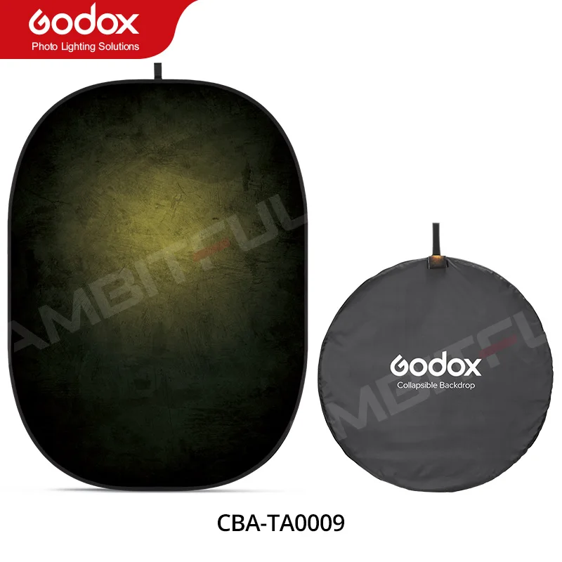Godox Opvouwbare Achtergrond 1,5m X 2m Zacht Draagbaar Opvouwbaar Paneel Voor Retro Baby Professionele Portret Mode Beauty Fotografie