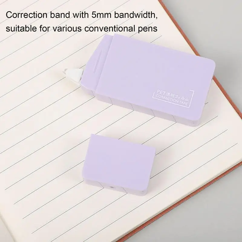 شريط أبيض 6X شريط تصحيحي أداة توزيع فورية مع عدم وجود وقت تجفيف للطلاب واللوازم المنزلية المدرسية