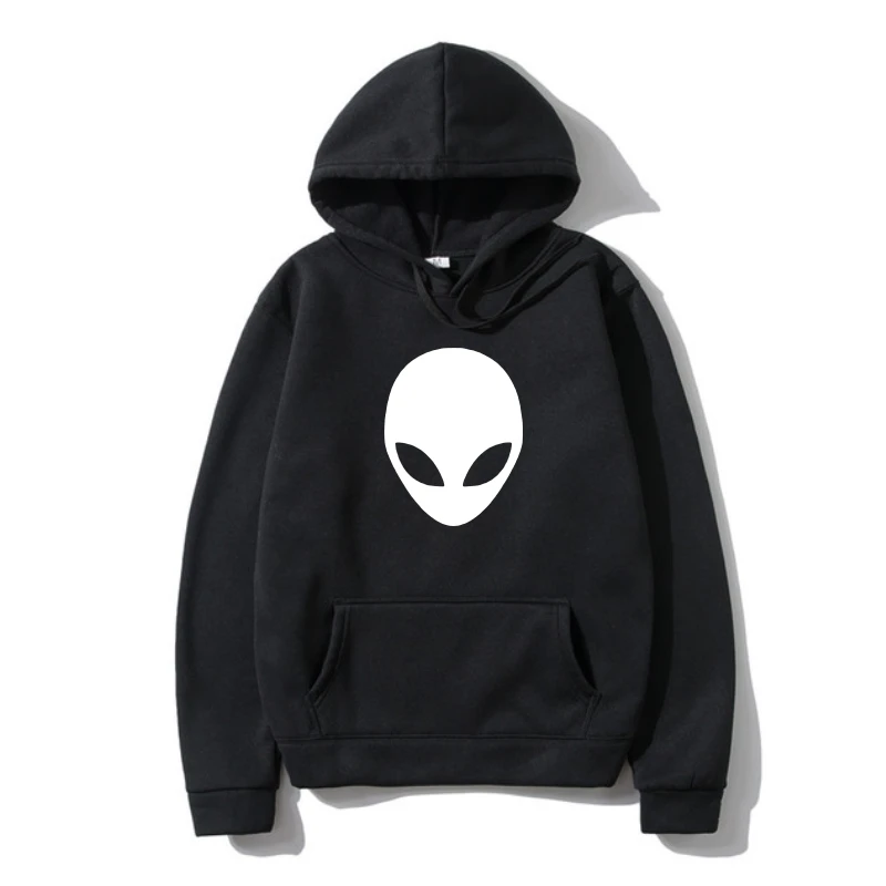 

Funny Alien Outerwear UFO 100% Cotton US Autumn Hoody Outerwear Men