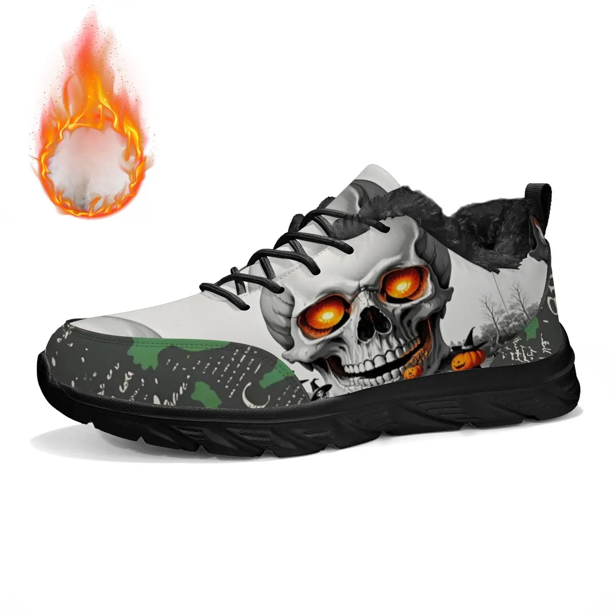 

Рождественская мужская спортивная обувь, кроссовки для бега, легкая нескользящая тренировочная обувь, удобная плюшевая спортивная прогулочная обувь, повседневная обувь