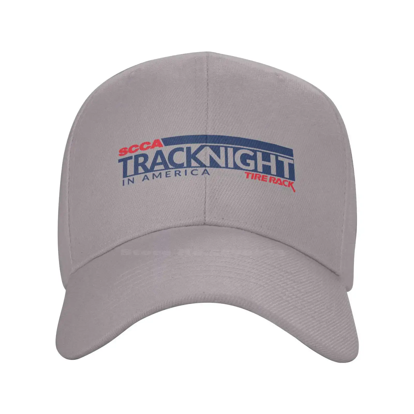 SCCA Track Night in America Logo Print Graphic Casual Denim cap Knitted hat Baseball cap