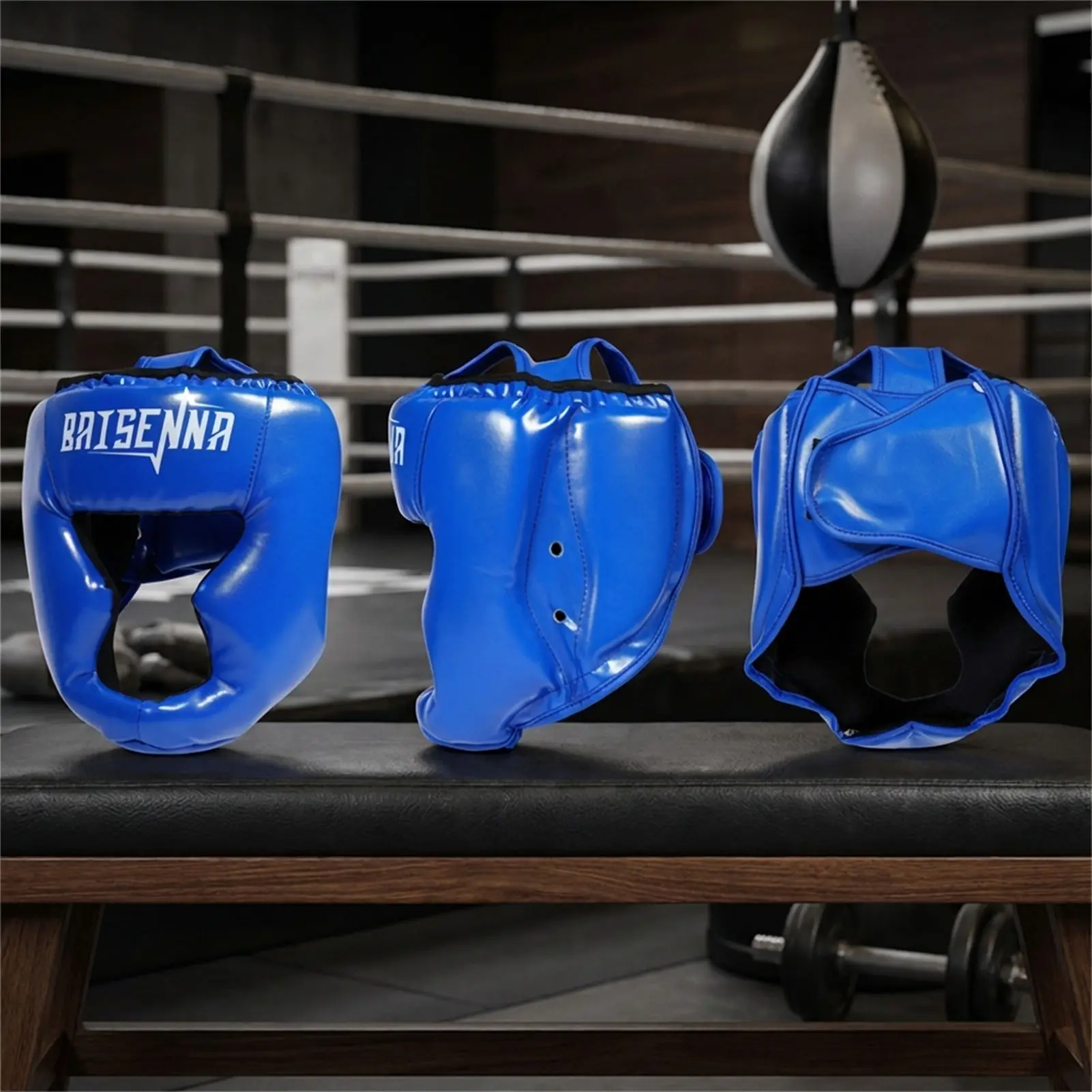 

Боксерский шлем-маска для защиты лица, утолщенный, для взрослых и детей