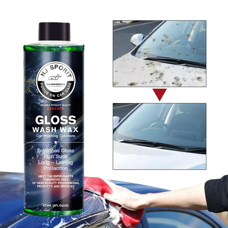 

Car Shampoo Detailing Wash Super Foam Cleaner Foaming Concentrated Car Wash Wax Washing Liquid Cleaning Tools Soap Foam For Cars