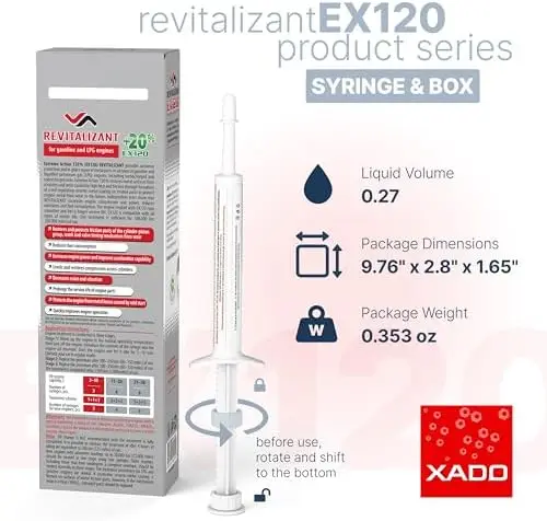 

Присадка для масла XADO EX120 – Восстановитель двигателя для автомобилей с большим пробегом – шприц 8 мл