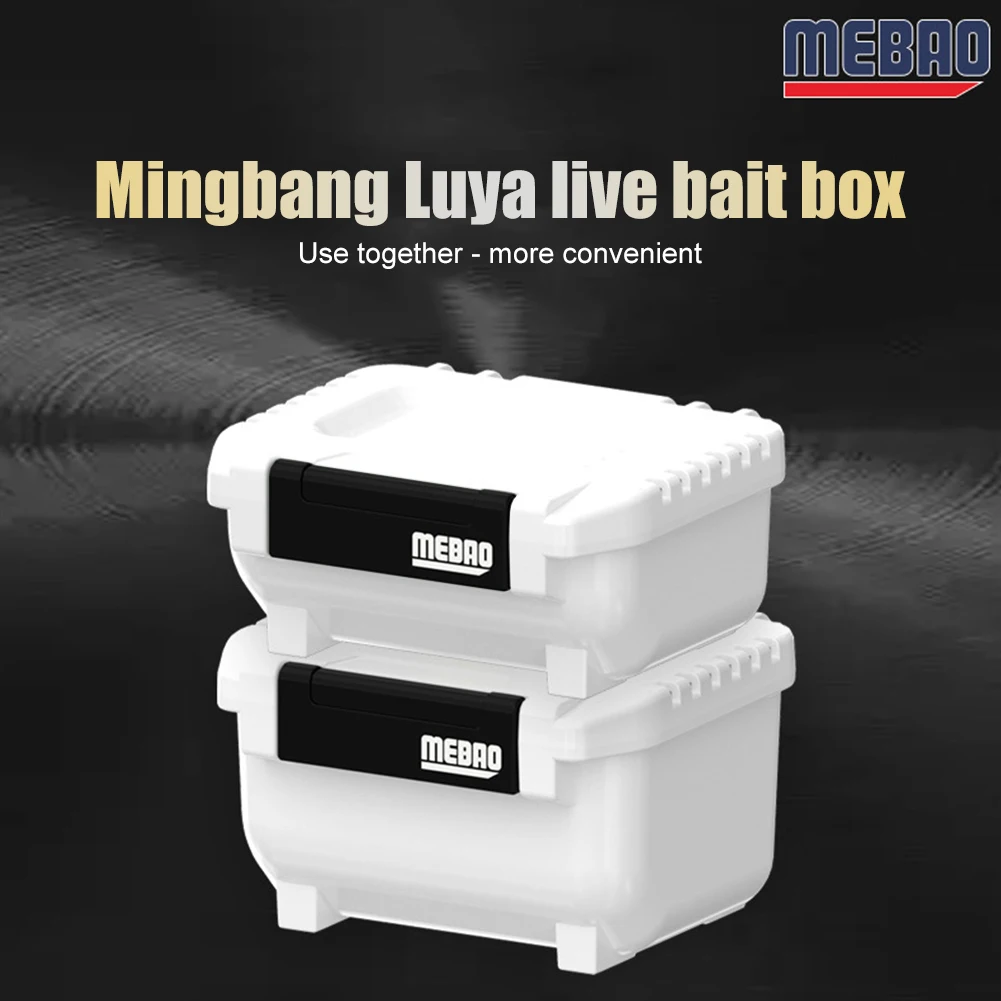 MEBAO Fishing Box Multi-function Plastic Fishing Tackle Boxes Removable Detachable for Outdoor Fishing Accessories