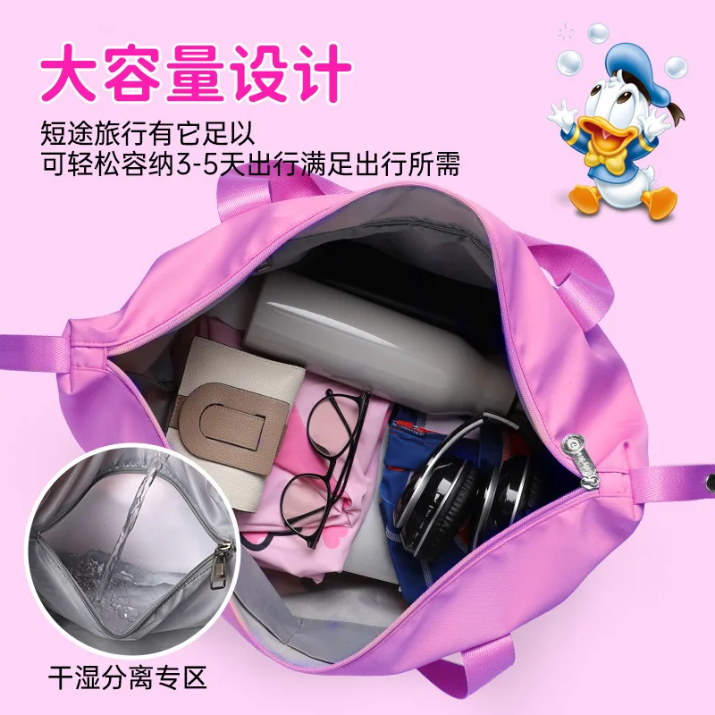 Torebki i torebki Disney Daisy Donald torby podróżne dla kobiet Kawaii o dużej pojemności torba na ramię Crossbody ładny portfel Anime