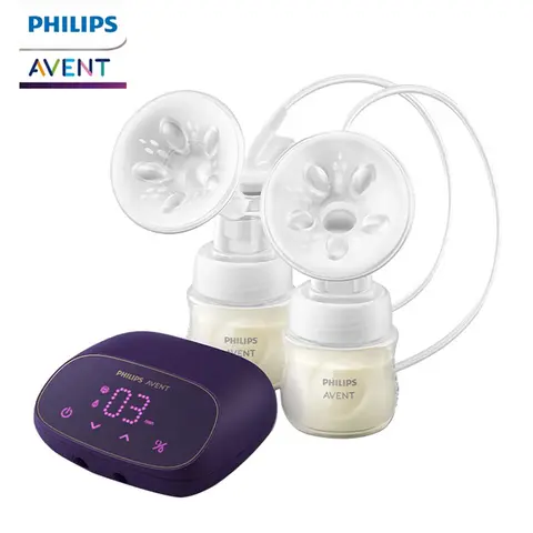 Philips AVENT SCF363 Electric Breast Pump Portable Breastfeeding Pump 9 Massage Modes 9 Pumping Modes Digital Screen Low Noise