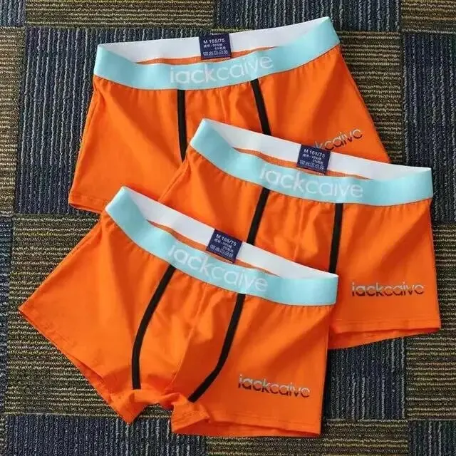 3 Stuks Mannelijke Slipje Katoen Heren Ondergoed Boxers Ademende Man Boxer Gedrukt Onderbroek Comfortabele Shorts Mannen Ondergoed M-3XL