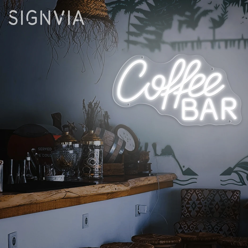 Coffee Bar Neon signs LED signboards For coffee Corner Beverage Shop Cafeteria Luminous Business Signs shop neon Wall Decoration