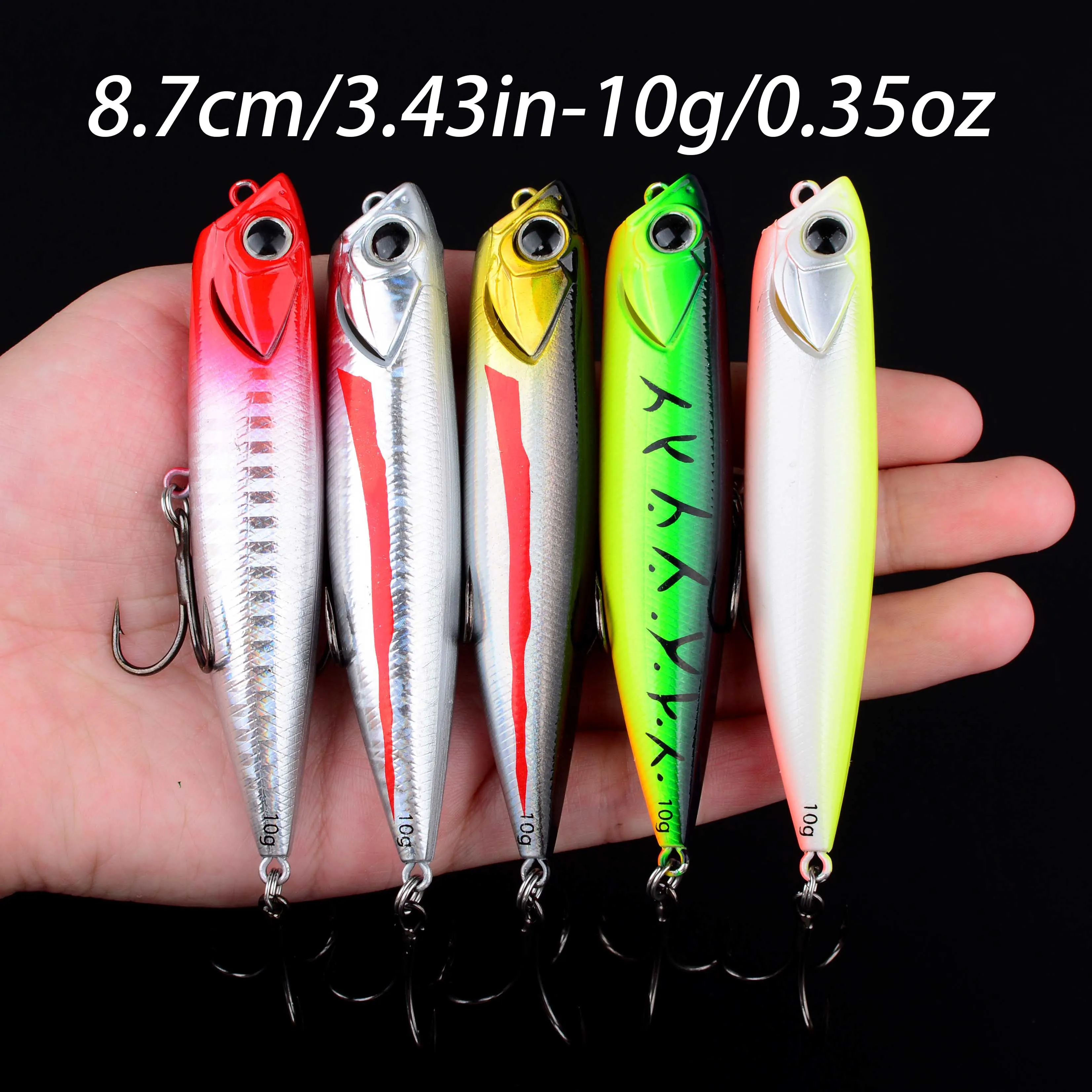 1pc 5g 10g 14g Topwater Popper - Fishing Hook Treble recensie en prijs