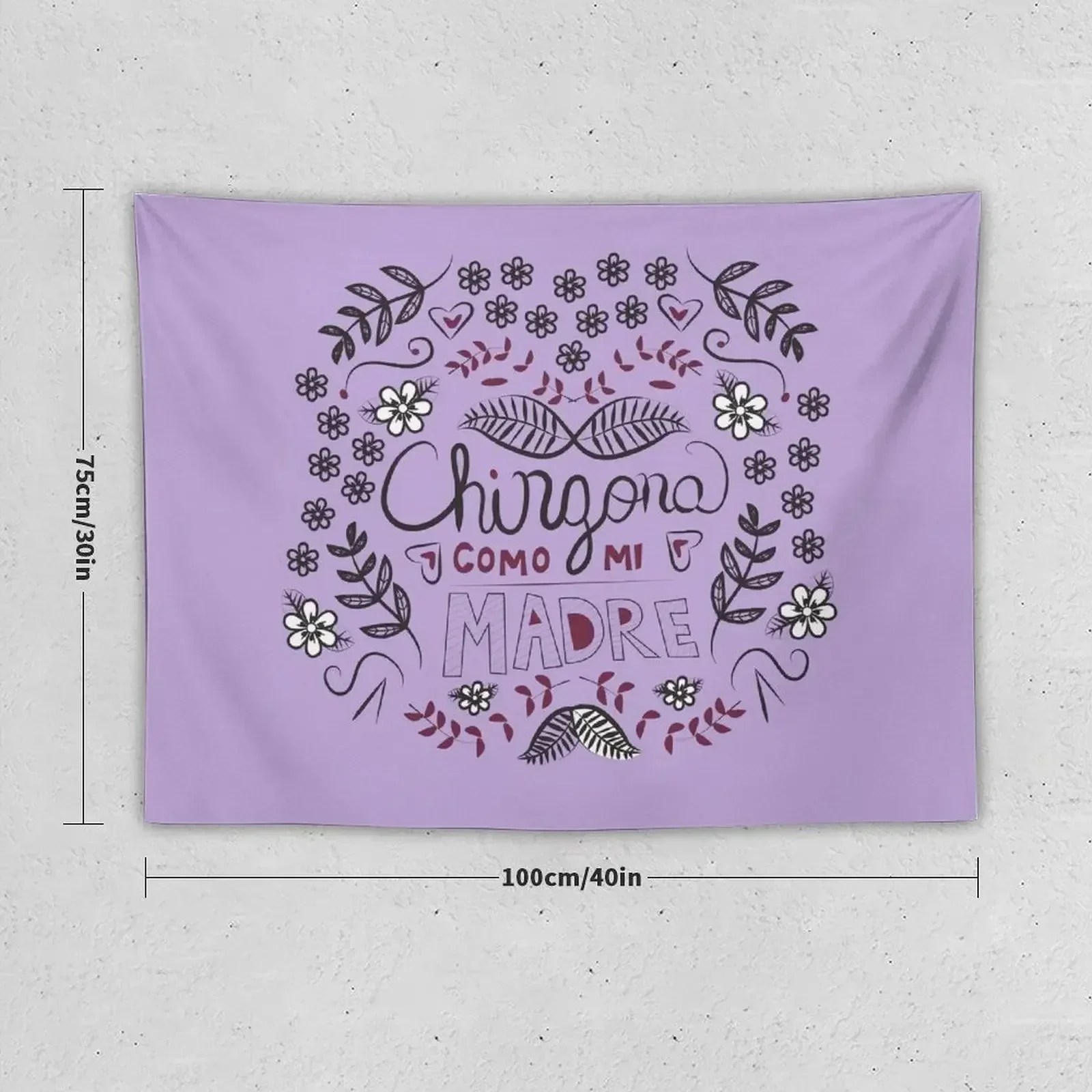 Chingona Como Mi Madre Tapestry Room Decorations Room Design Tapestry