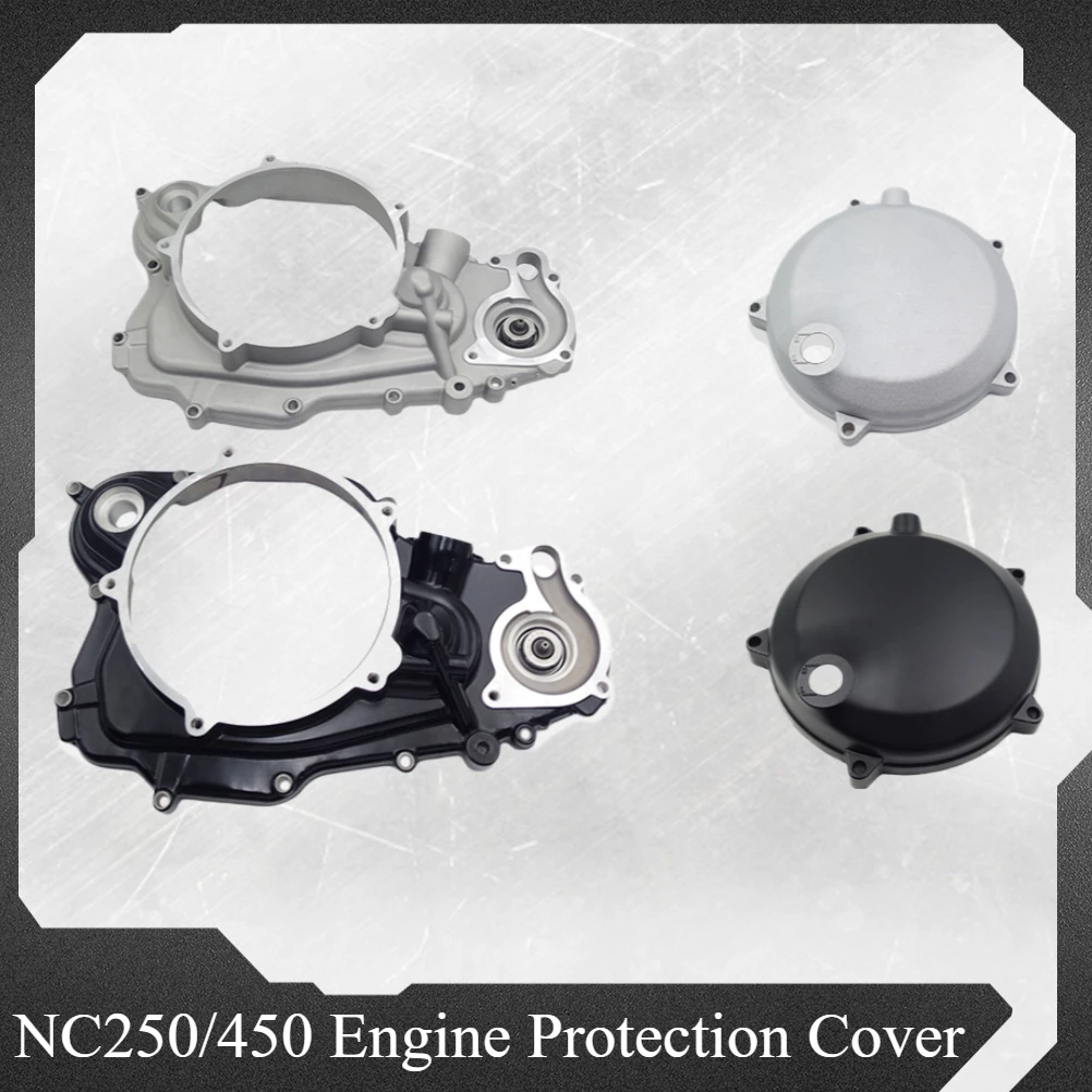 

Motocycle Clutch Cover Right Crankcase Guard For ZONGSHEN NC250 ZS177MM NC450 ZS194MQ KAYO T6 BSE J5 RX3 Engine Protection Shell