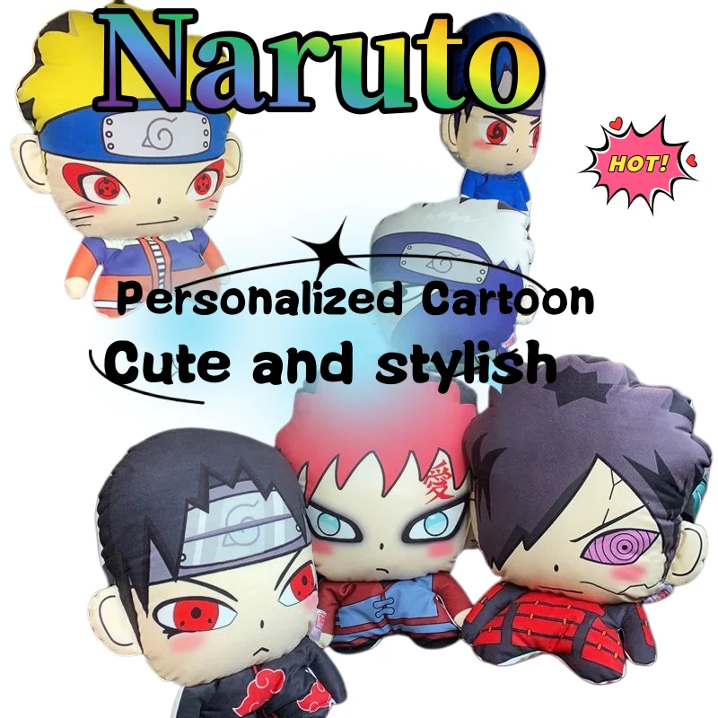 

Naruto Car Headrest Cute and Stylish Neck Pillow for Men, Women, and Kids, Plush Back Seat Cushion, Gift for Friends' Birthdays