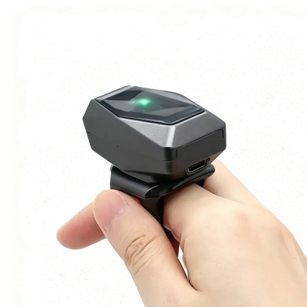Wearable 2D Ring Barcode Scanner Bluetooth Wireless Finger QR Code Reader for Inventory Warehouse Retail Supports 1D 2D QR PDF41