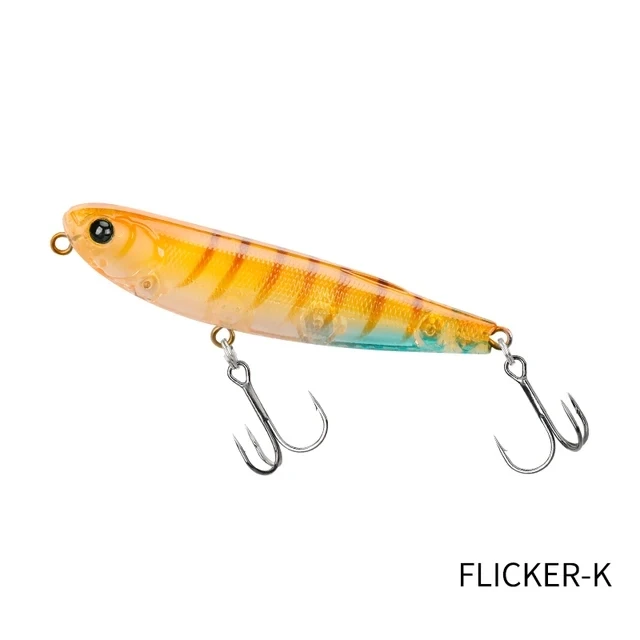 TSURINOYA FLICKER 70F Z Dog Topwater Walker Angelköder 70mm 8,4g Künstlicher Pencil Floating Stick Hard Bait für Barsch und Hecht