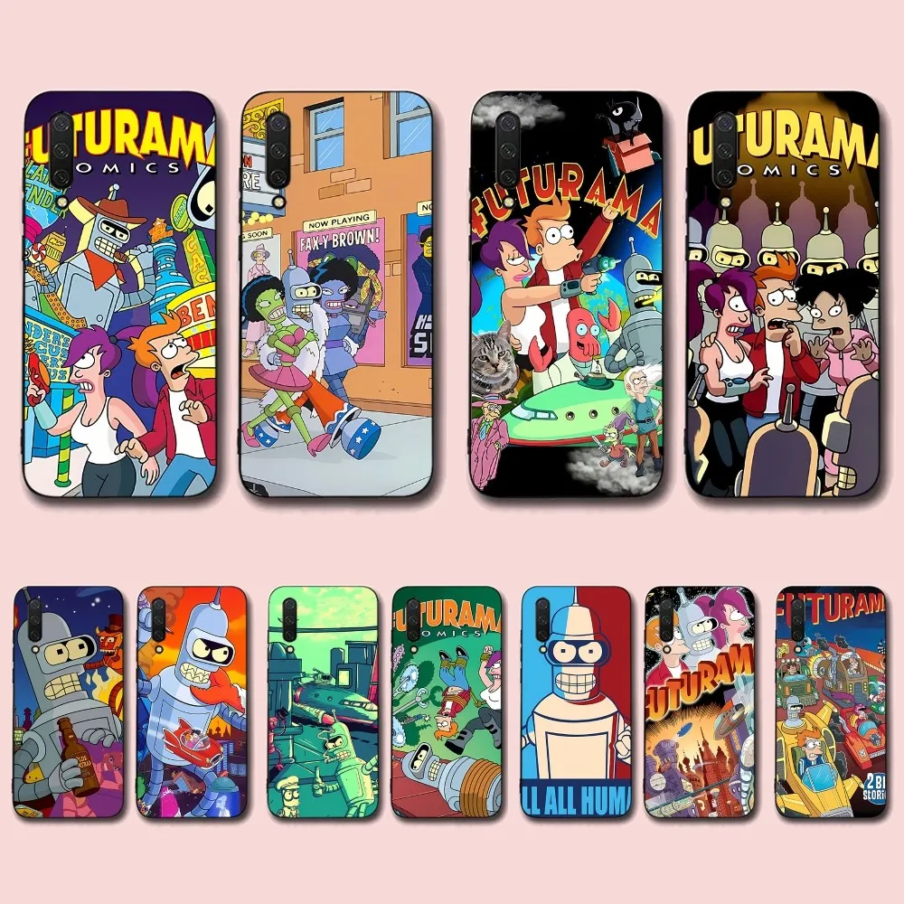 Cute F-Futurama For Kid Phone Case For Xiaomi Mi 5X 8 9 10 11 12 Lite Pro 10T PocoX3pro PocoM3 Note 10 Pro Lite