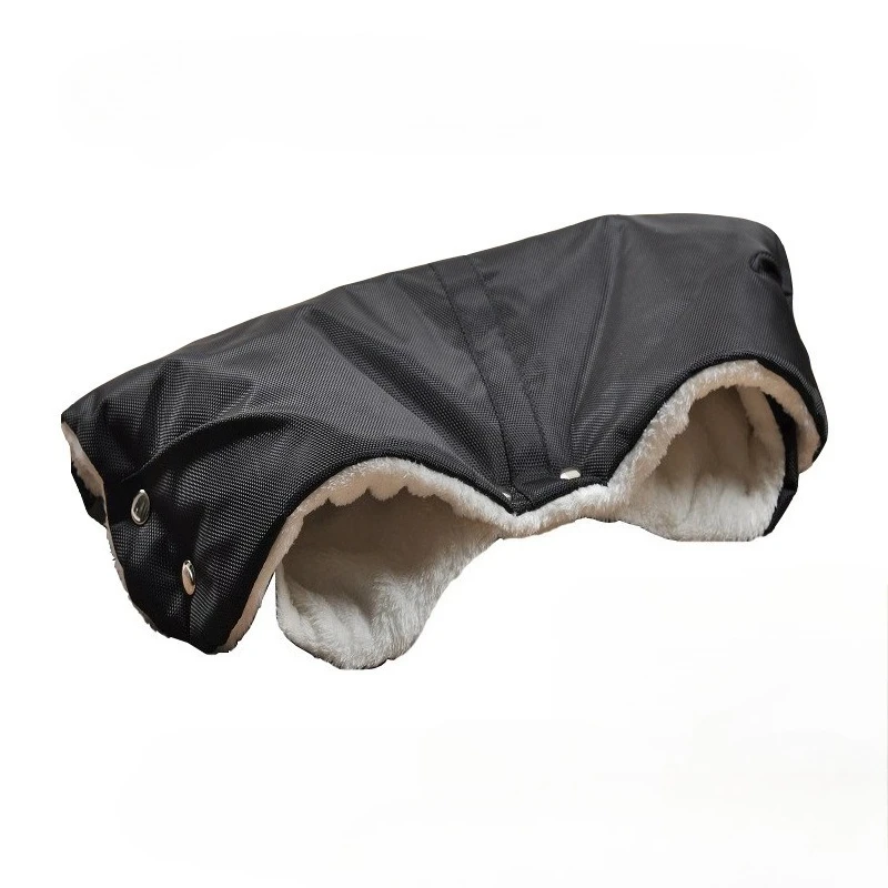 

Зимние ветрозащитные перчатки для колясок — чехлы на руль для холодной погоды с плюшевой подкладкой, незамерзающая ручка для колясок, велосипедов