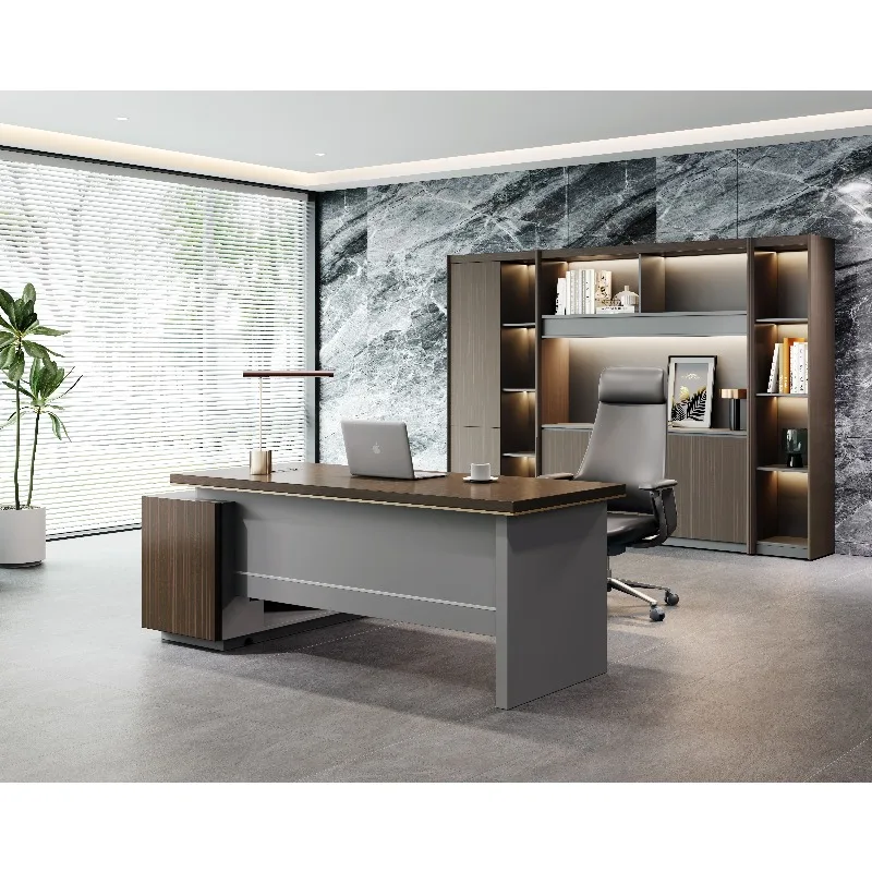 Luxurious Boss Executive Office Desk and Table for Managers in Office Furniture Category