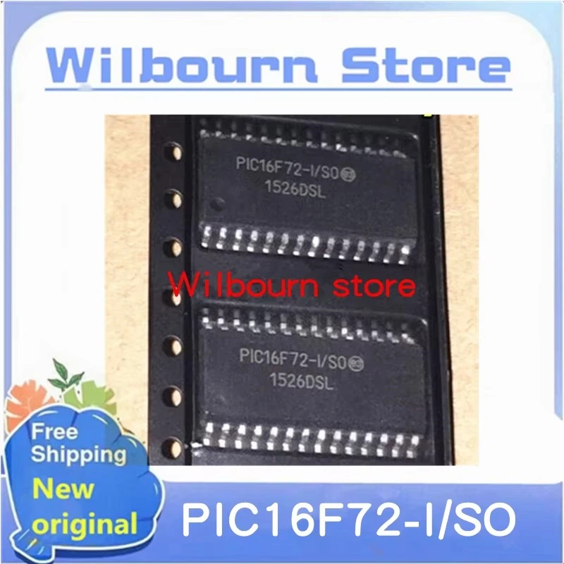

100% New original 10PCS~50PCS/LOT PIC16F72-I/SO PIC16F72-I/S0 SOP-28