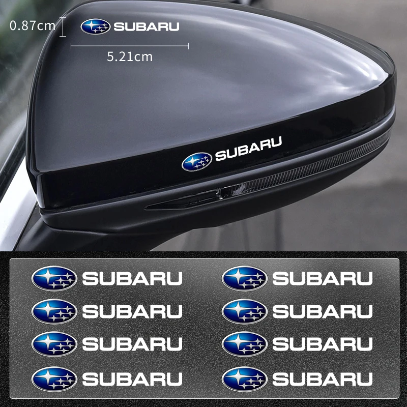 

Car Interior Random Stickers Car Steering Wheel Decals Styling for Subaru BRZ Forester Legacy Outback WRX STI Impreza Crosstrek