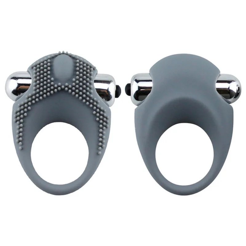 Penis Vibrating Ring Delay Ejaculation Bullet Vibrator Clitoris Massager Sex Toys Paired Rings For Couples Cock Silicone Rings