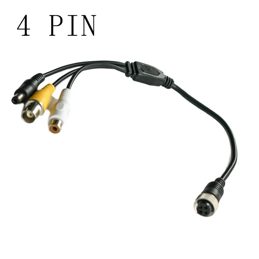 

To BNC RCA Cable Professional Grade 4 Pin Aviation To BNC RCA Cable For CCTV Audio Video And Power End To End Solution