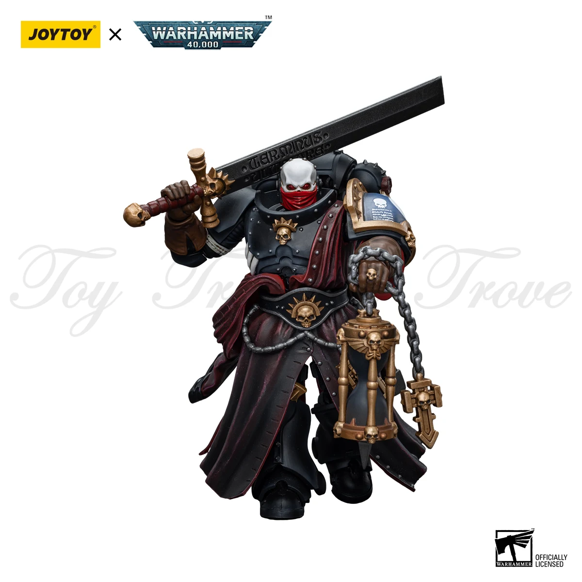 [IN STOCK] JOYTOY Warhammer 40k 1/18 Action Figures Ultramarines Chaplain Toys Figure