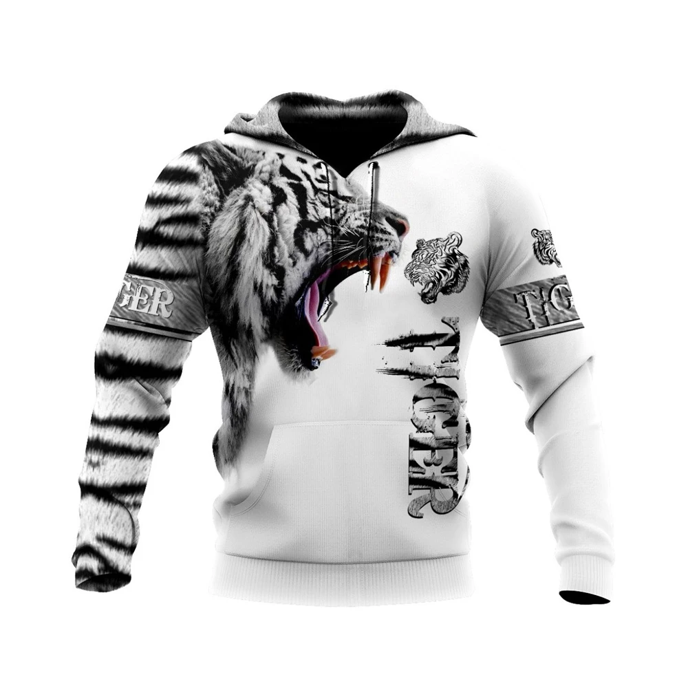 

Men's 3D Printed Animal Lion Hoodie,Tiger Harajuku Streetwear,Pullover Sweatshirt,Unisex Casual Jacket Tracksuit, Autumn Fashion