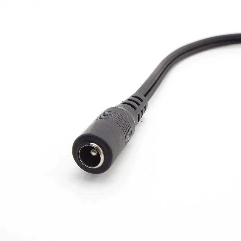 High Quality 12V Female Car Cigarette Lighter Socket Plug Connector Charger Cable Adapter DC 5.5 * 2.1mm 5A Amper image 3