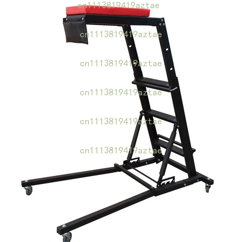 Foldable Topside Engine Creeper 3 Tilt Height 4 Swivel Casters For Jeep Pickup Van Auto Repair