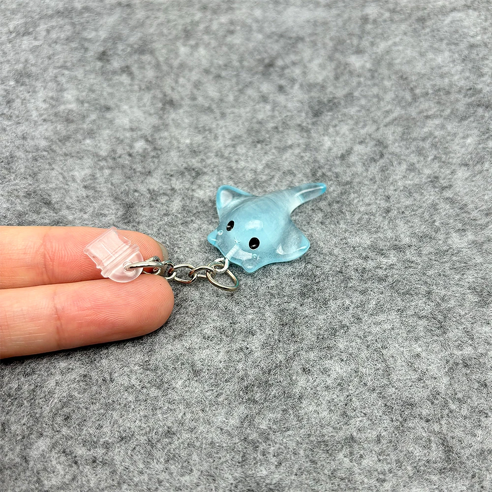 

1pcs Adorable Practical Mini Resin Sting Ray Dust Plugs for Mobile Phone, Tablets, Laptops, USB-C/Type C& Lightening Port